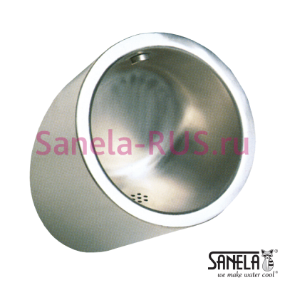 Нержавеющий автоматический писсуар SLPN 09CB арт: 91094 Sanela Чехия (фото, схема)
