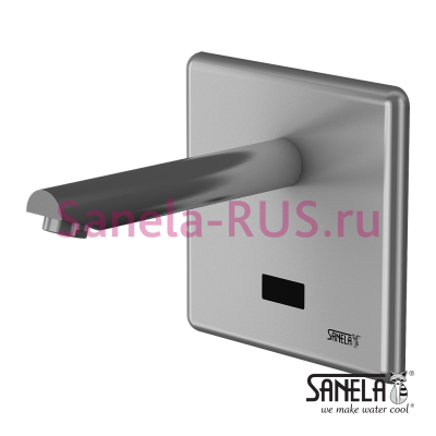 Настенный бесконтактный кран SLU 04H17B арт: 03046 Sanela Чехия (фото, схема)