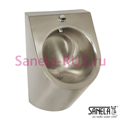 Нержавеющий автоматический писсуар SLPN 07E арт: 91071 Sanela Чехия (фото, схема)