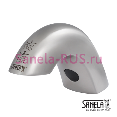 Сенсорный кран с дозатором мыла SLU 45MD арт: 03466 Sanela Чехия (фото, схема)