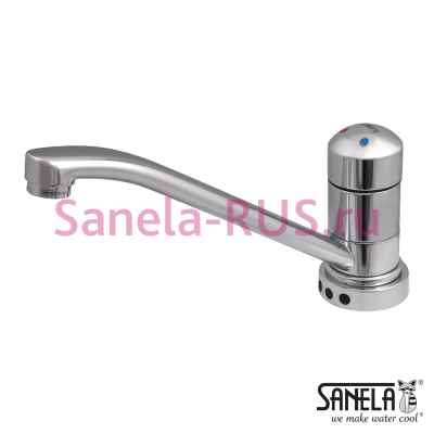 Сенсорный смеситель SLU 03DB арт: 13032 Sanela Чехия (фото, схема)