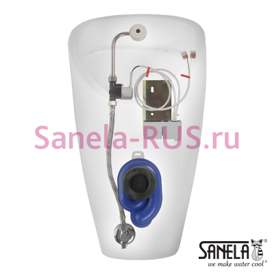 SLP 19A Комплект для оборудования писсуара GOLEM автоматическим смывом 24В Sanela Чехия (фото, схема)