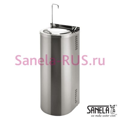 Напольный питьевой фонтанчик с кранами SLUN 43S арт: 83435 Sanela Чехия (фото, схема)
