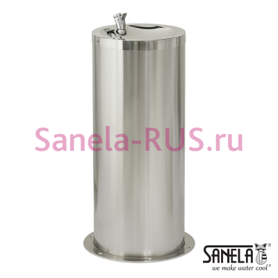 Напольный питьевой фонтанчик с краном SLUN 23 арт: 93230 Sanela Чехия (фото, схема)