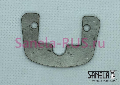Пластина крепления смывной головки писсуара арт:  Sanela Чехия (фото, схема)